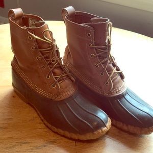 Used LL Bean duck boot.